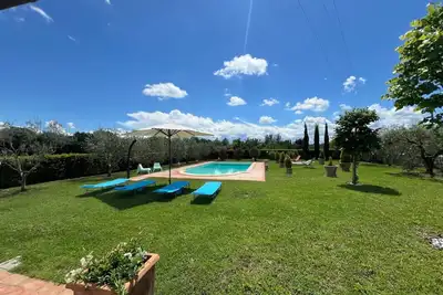 Maison de vacances privée avec Wifi, climatisation, piscine privée, patio, vue panoramique
