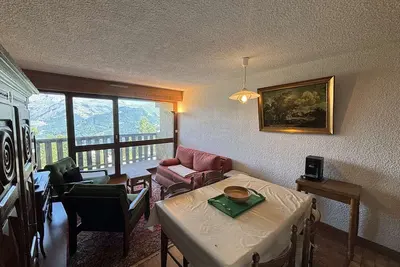 Image de Auris en Oisans: Appart 4 pers, 250m pistes, balcon, parking gratuit, animaux admis