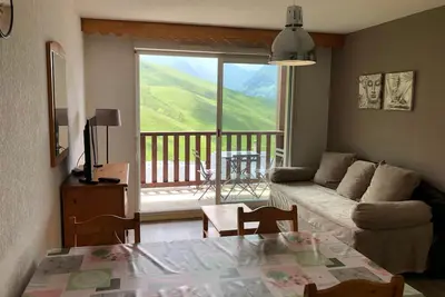 Image de Appart 6 pers, Peyragudes, navette piste, accès spa, parking