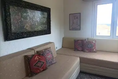 Sunny apartment with view to the Mirabello Gulf