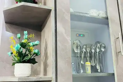Image de Spacious 3-bedroom apartment with Ac, WiFi in Dha Karachi