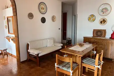 Image de Appartement 'Dei Prof 2 By Salentoltremare' avec vue sur la mer, Wi-Fi et climatisation