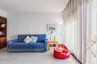 Image de Appartement 'Tróia Dreams' avec terrasse privée, jardin partagé et climatisation