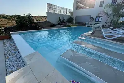 Image de Maison de vacances 'Casa Del Olivo Lucio En Alomartes' avec vue sur les montagnes