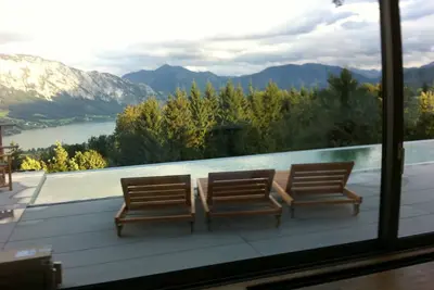 Image de Attersee luxury Design Villa, Pool and sauna, great views, quiet and solitary♥️