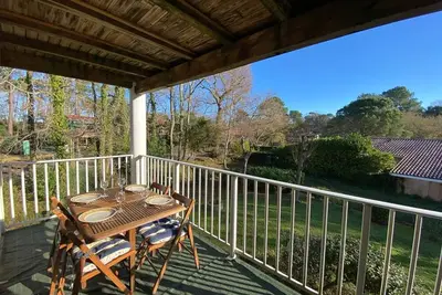 Image de T2 cabine calme prox. Boudigau, terrasse, parking, 4 pers.