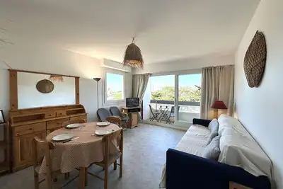 Image de Appartement 2 pièces, 4 couchages, centre Saint-Gilles-Croix-de-Vie, parking