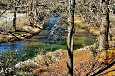 Image de Riverfront & Mt. Yonah Views: 3 Master Suites - Walk to Water Park!