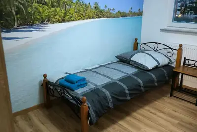 Apartment for 4-6 persons with balcony in the shopping center