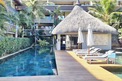 Image de Tropical Elegance - Charming 2-bedroom apartment in Grand Baie with Gym, Spa