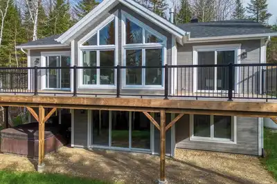 Image de Spa et Lac | Chalet Origine St-Côme