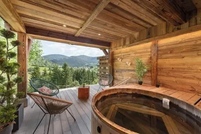 Image de Chalet Le Cocoonid - Sauna - Bain Nordique