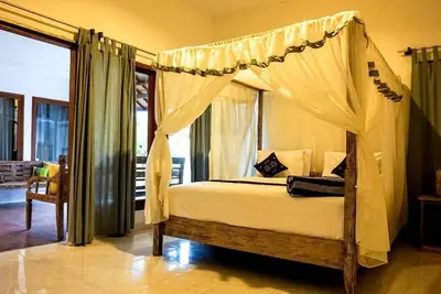 Image de Amazing 3 bedrooms villa 5 min to the beach • Tv\n\n