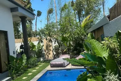Image de Tropical 2br villa w\/ dedicated workplace\n\n