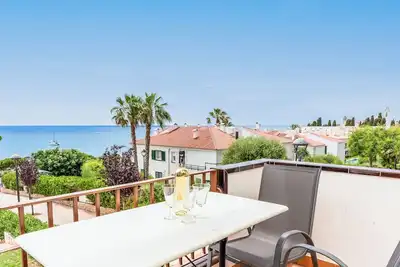 Image de Appartement avec vue sur la mer à Sitges, près de la plage et du port.