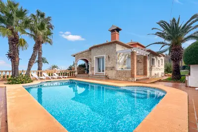 Image de Villa 'Sabina' avec vue sur la mer, piscine privée et Wi-Fi