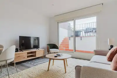 Image de Blueground | El Born, elevator & w/d, nr Parc
