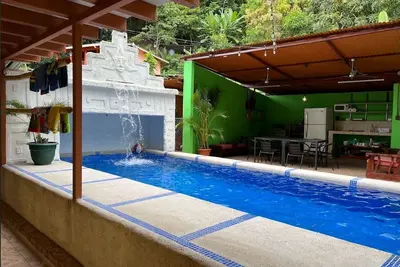 Image de Luxury villa steps from secluded beach with Ac and pool in Puntarenas Province