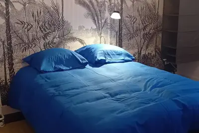 Image de Maisonnette 2 ch. Groupe Famille de 5 pers. Cosy avec vue sur le Château+Jardin.