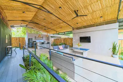 Villa tropical moderne avec piscine privée et climatisation