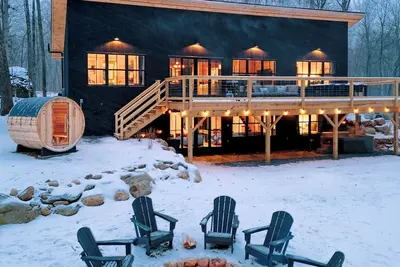 Image de Boulder Run Cabin-Mountain Views/Sauna/Hot Tub/Ev Charger