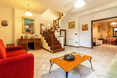 Image de Maison de vacances 'Delle Fate' avec vue montagne, jardin privé et climatisation