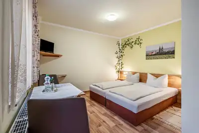 Image de Chambre 'Doppelzimmer 1' avec Terrasse partagée et Wi-Fi