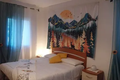 Image de Cozy Quadruple Room in Small Villa surrounded by greenery between Palermo and CefalĂą