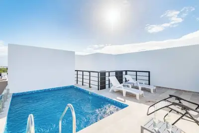Image de Tulum City Apartments 2br Ph - with private pool.