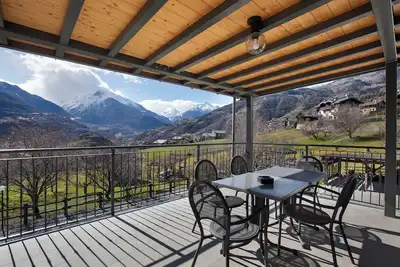 Image de Appartement \"A5\" avec vue sur les montagnes, terrasse privée et Wi-Fi