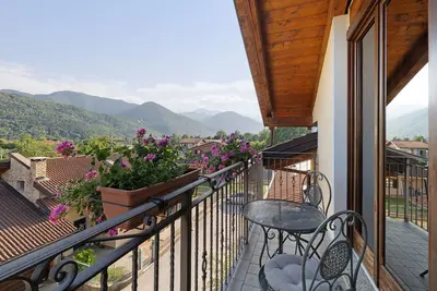 Image de Appartement 'Bb Doria Valle Maira' avec vue montagne, terrasse, Wi-Fi - Petit-déjeuner inclus