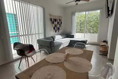 Image de Charming brand new 2-bedroom apartment with WiFi, Ac in delightful Cancún
