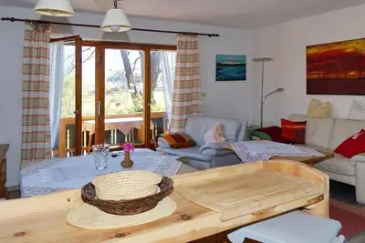 Image de \"Karwendel\" No. 2 apartment/2 bedrooms/shower, bath - Berghof, Haus Luise
