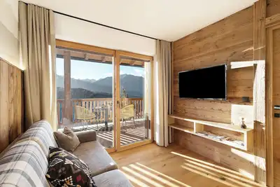 Image de Appartement \"Karspitz\" avec vue sur les montagnes, terrasse privée et Wi-Fi