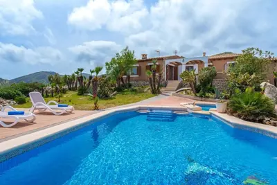 Image de Maison de vacances 'Na Moli' avec vue sur la mer, piscine privée et Wi-Fi