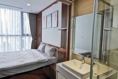 Image de Delightful 3-bedroom apartment with Ac in Vinhomes Skylake