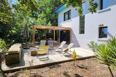 Image de Villa 6 ch. avec sauna, jardin et parking près du Bassin d'Arcachon