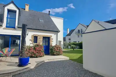 Image de Maison sur la presqu'île de Gavres, à 2mn a pied de la grande plage