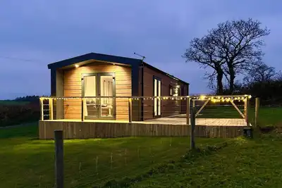 Image de A brand new luxury lodge with breath taking views