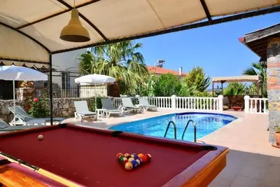 Image de Cozy 3bdm Villa OVAÇİK ÖLÜDENİZ, private pool&garden, gated, mountain views, WiFi