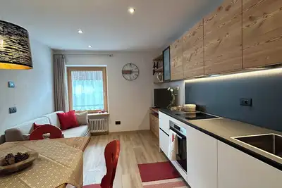 Cozy apartment in the heart of the dolomites with 2 rooms, 2 bathrooms, Wi-Fi