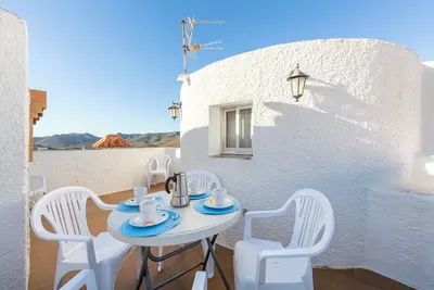 Image de Maison de vacances 'Loli 2' avec terrasse privée et climatisation