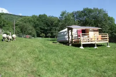 Image de Yourte atypique avec sauna et terrasse privative