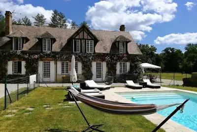 Image de Évasion Sologne : Maison de charme, piscine privée, animaux permis