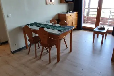 Image de Appartement de 30 m2 avec une grande chambre, au pied des pistes.