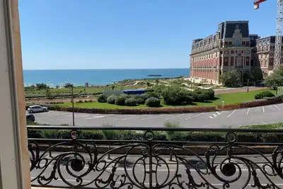 Apt. Biarritz Rés Carlton, Grande plage