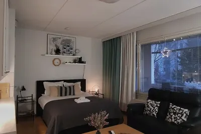 Image de Lakeside Serenity in Lutakko | sauna, parking, spacious balcony with lakeview