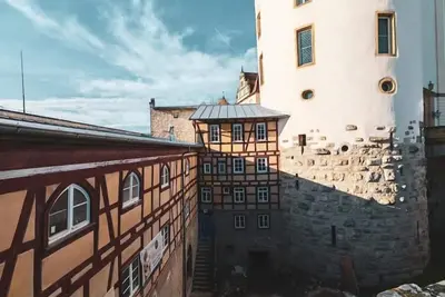 Image de New: Holiday home with outdoor seating at Langenburg Castle