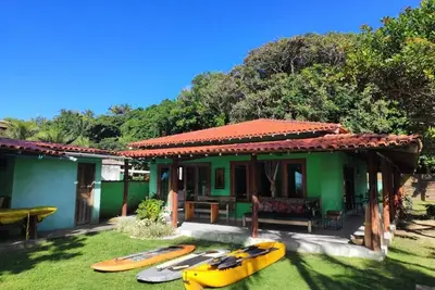 Image de Wonderful face on the sand in Cumuruxatiba, Rio do Peixe Pequeno.
