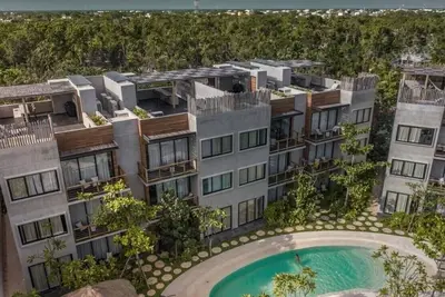 Image de Minimalist apartment in Macondo, Aldea Zama, Tulum, Q. Roo